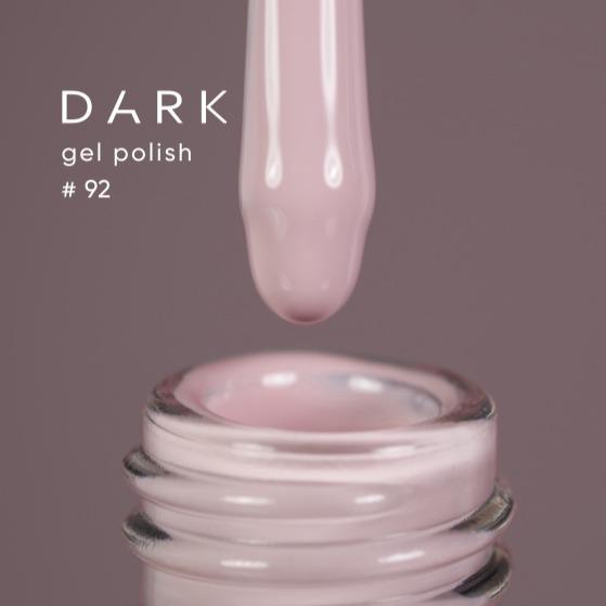 DARK Color gel polish 092, 10ml (TPO Free) - Level Up Beauty Supply