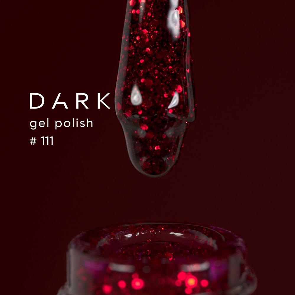 DARK Color gel polish 111, 10ml (TPO Free) - Level Up Beauty Supply