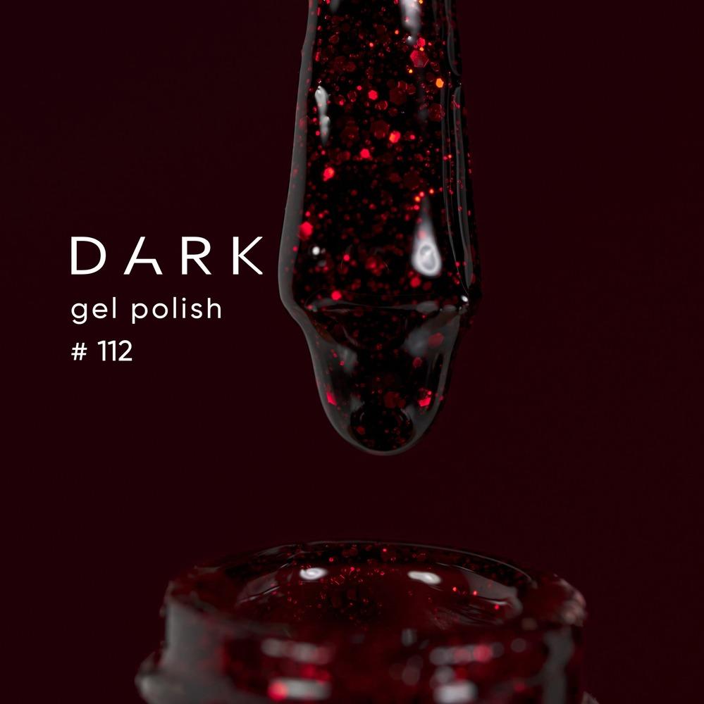 DARK Color gel polish 112, 10ml (TPO Free) - Level Up Beauty Supply