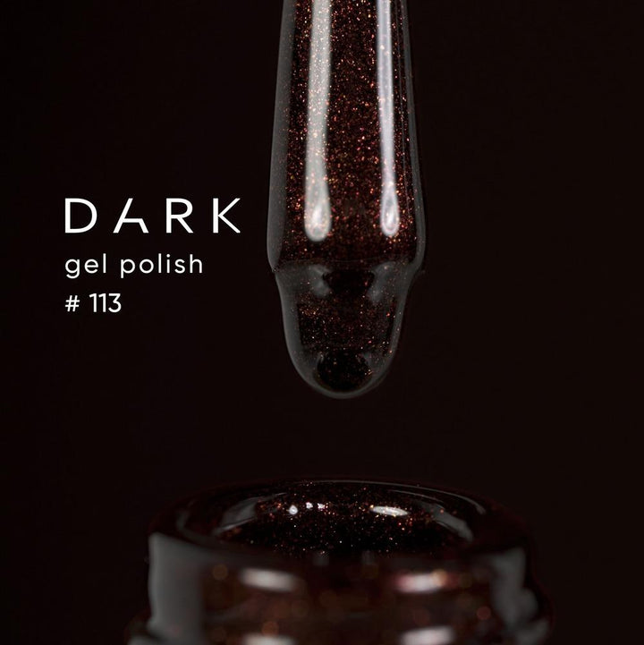 DARK Color gel polish #113, 10ml