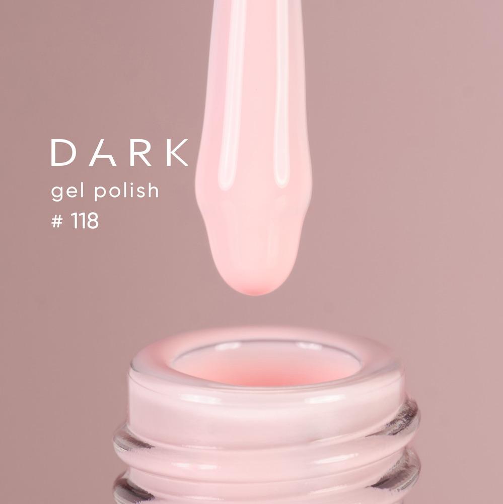 DARK Color gel polish 118 (TPO Free) - Level Up Beauty Supply
