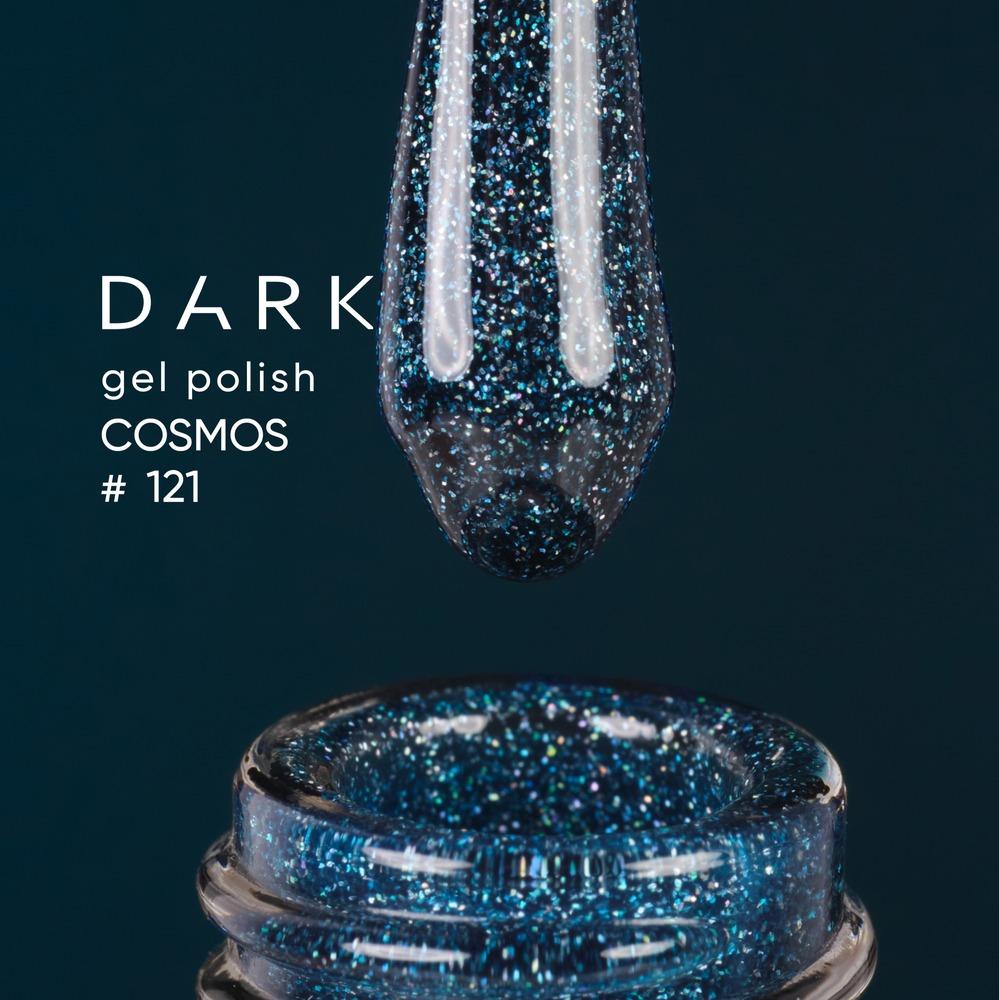 DARK Color gel polish 121 Cosmos, 10 ml (TPO Free) - Level Up Beauty Supply