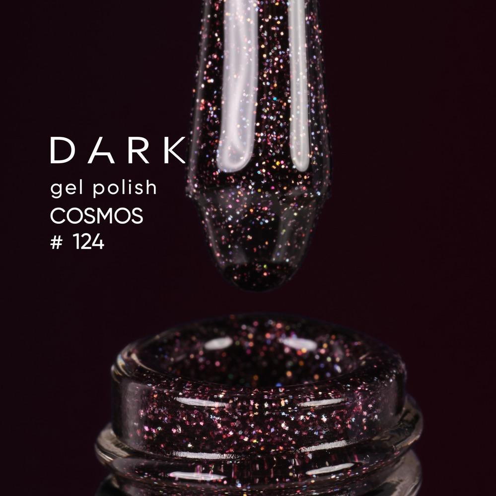DARK Color gel polish 124 Cosmos, 10 ml (TPO Free) - Level Up Beauty Supply