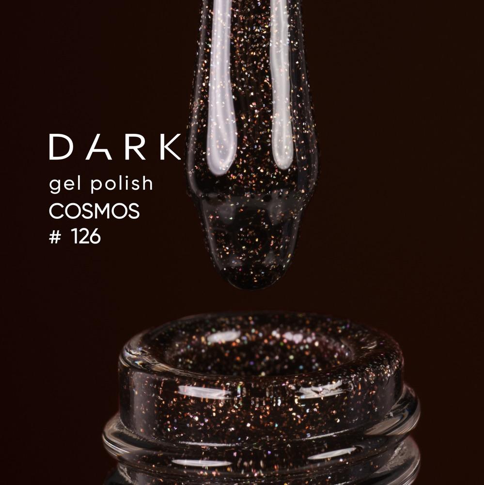 DARK Color gel polish 126 Cosmos, 10 ml (TPO Free) - Level Up Beauty Supply