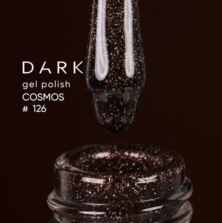 DARK Color gel polish #126 Cosmos, 10 ml (TPO Free)