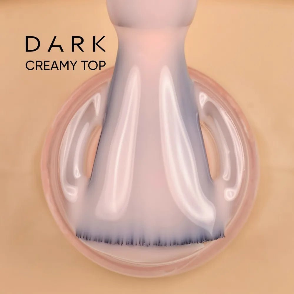 DARK Creamy Top Coat, 10 ml - Level Up Beauty Supply