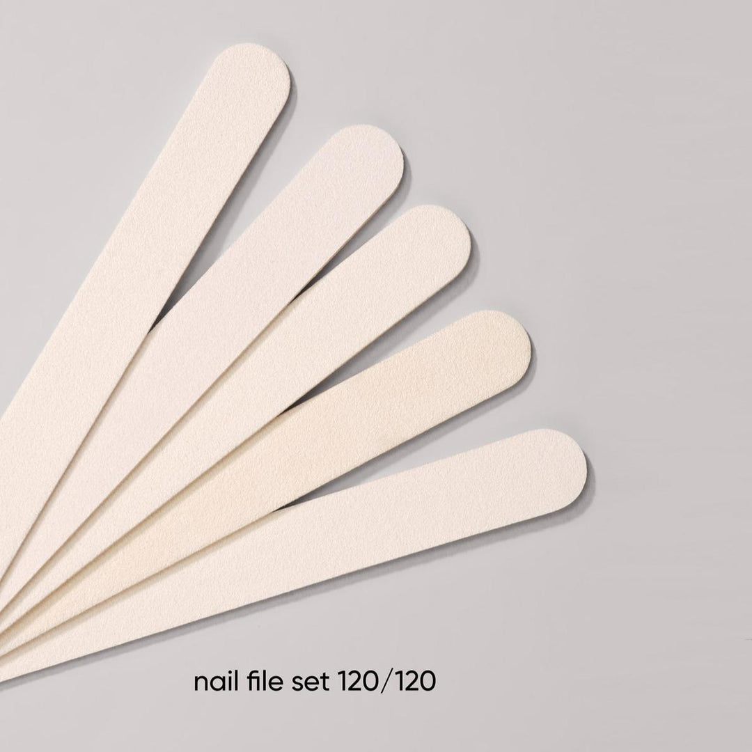 DARK Disposable Nail Files, 50 pcs (120/120 grit)