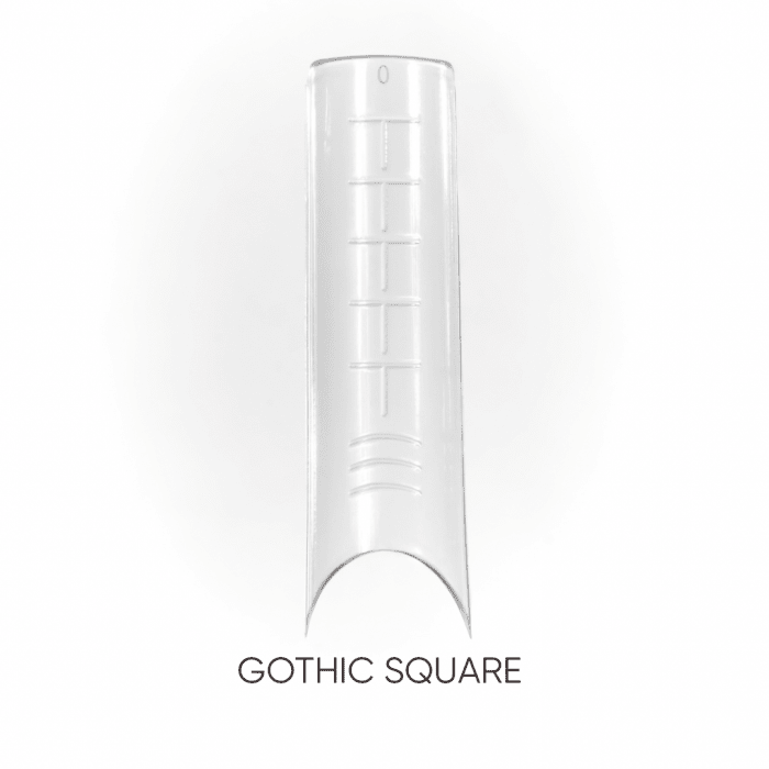 DARK Dual forms Gothic Square, 120pcs - Level Up Beauty Supply