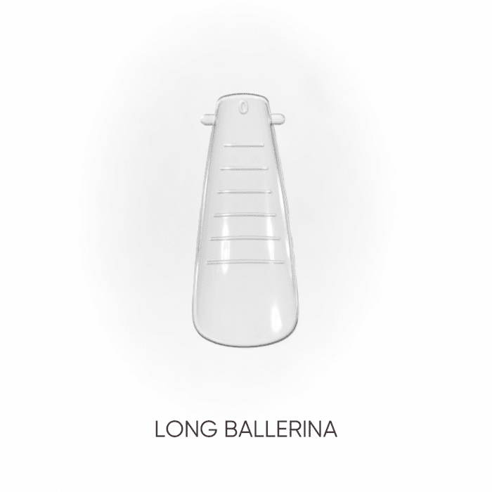 DARK Dual forms Long Ballerina, 120pcs - Level Up Beauty Supply