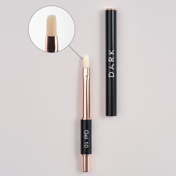 DARK Gel Brush, 10 mm - Level Up Beauty Supply