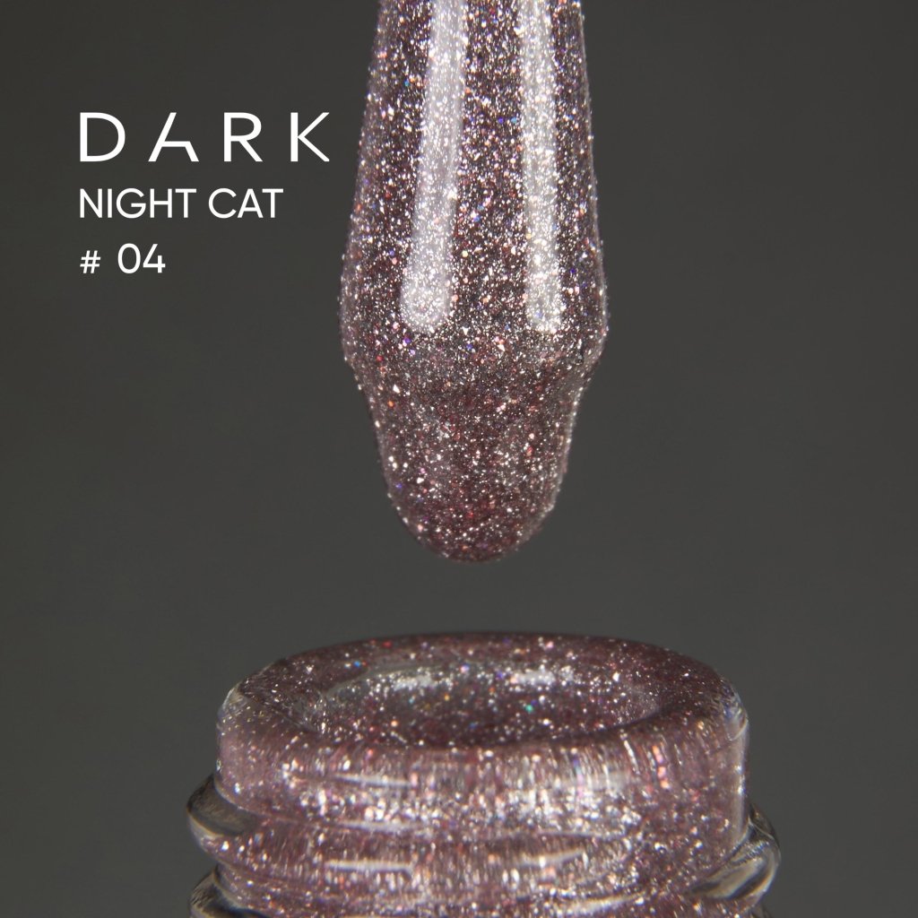 DARK Gel Polish Night Cat 04, 10ml (TPO Free) - Level Up Beauty Supply