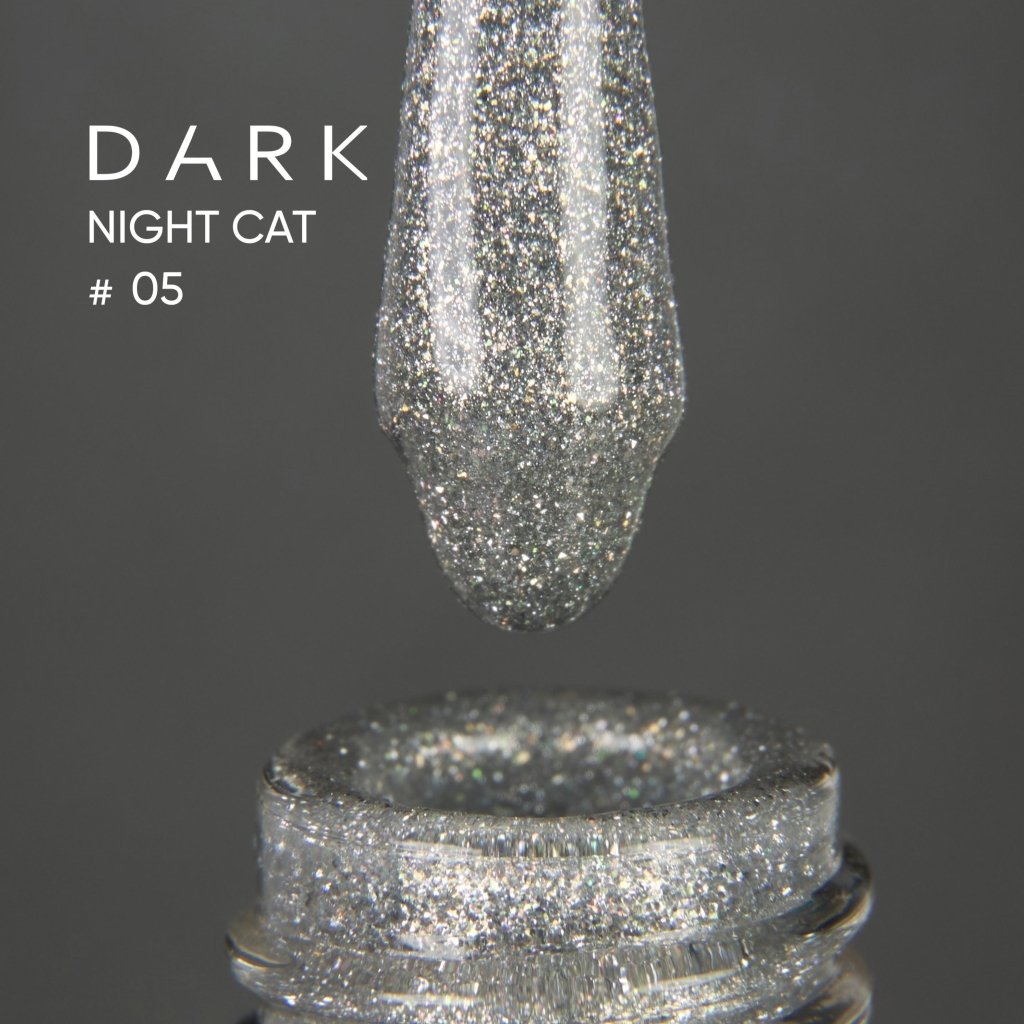DARK Gel Polish Night Cat 05, 10ml (TPO Free) - Level Up Beauty Supply