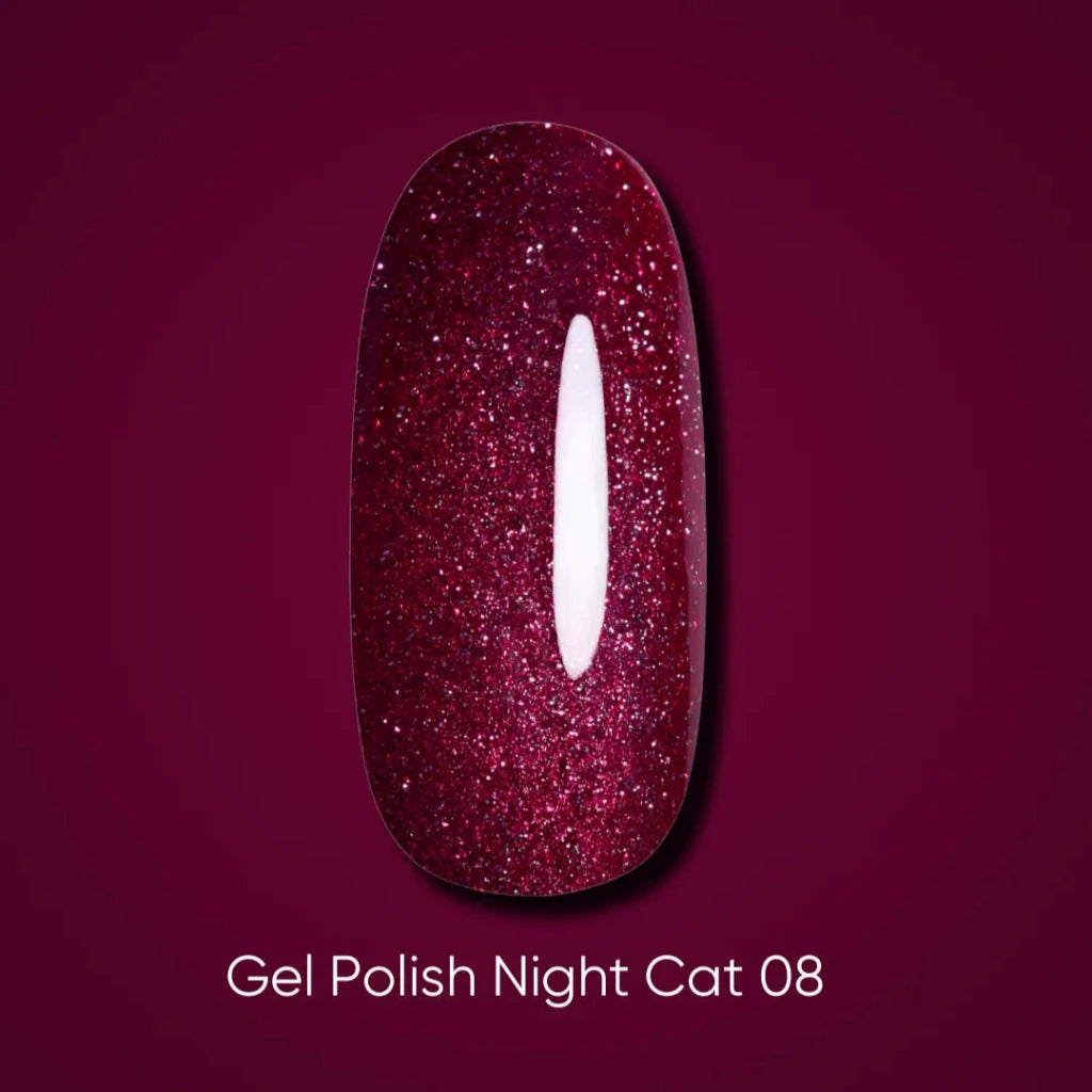 DARK Gel Polish Night Cat 08, 6ml (TPO Free) - Level Up Beauty Supply