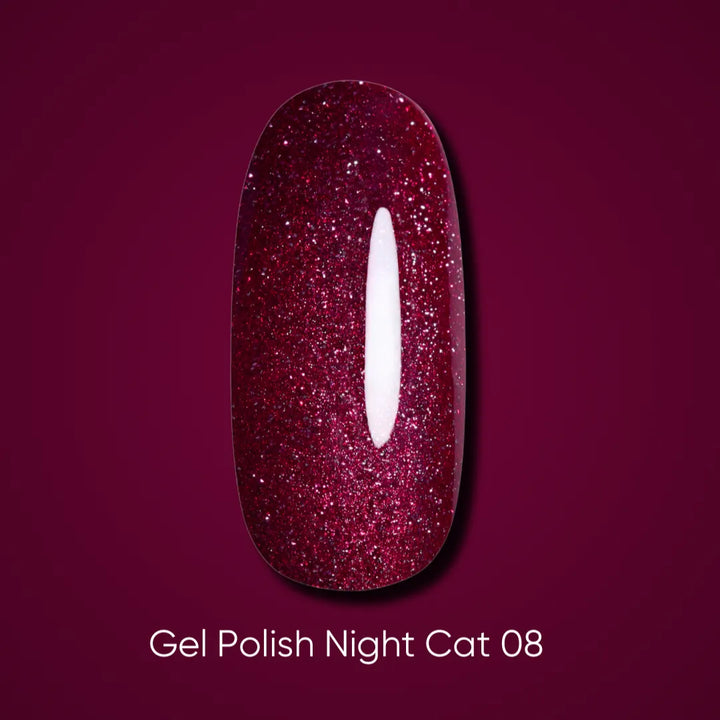 DARK Gel Polish Night Cat 08, 6ml (TPO Free)