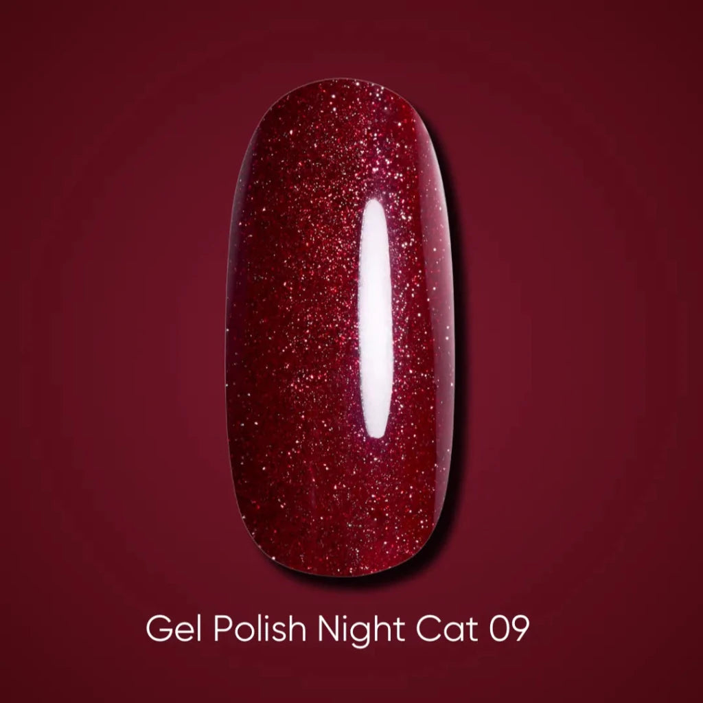 DARK Gel Polish Night Cat 09, 6ml (TPO Free) - Level Up Beauty Supply