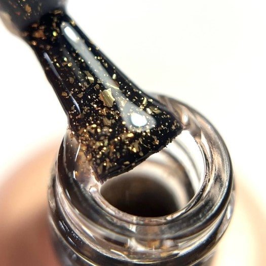 DARK Gold Flake Top, 8 ml - Level Up Beauty Supply