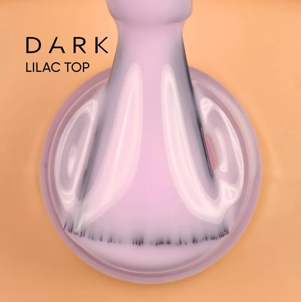 DARK Lilac Top Coat, 10 ml - Level Up Beauty Supply
