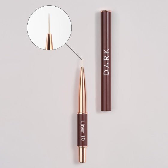 DARK Liner Brush, 10 mm - Level Up Beauty Supply
