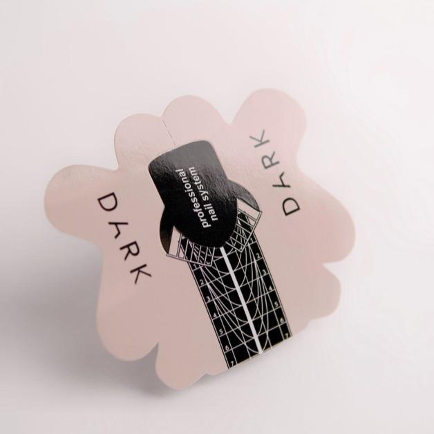 DARK Paper Nail Forms, 300 pcs