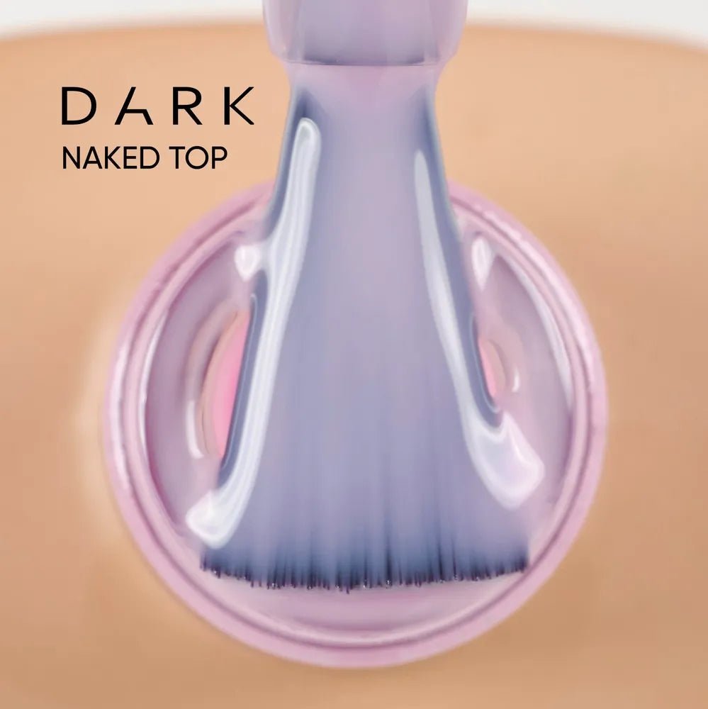 DARK Naked Top Coat, 10 ml - Level Up Beauty Supply
