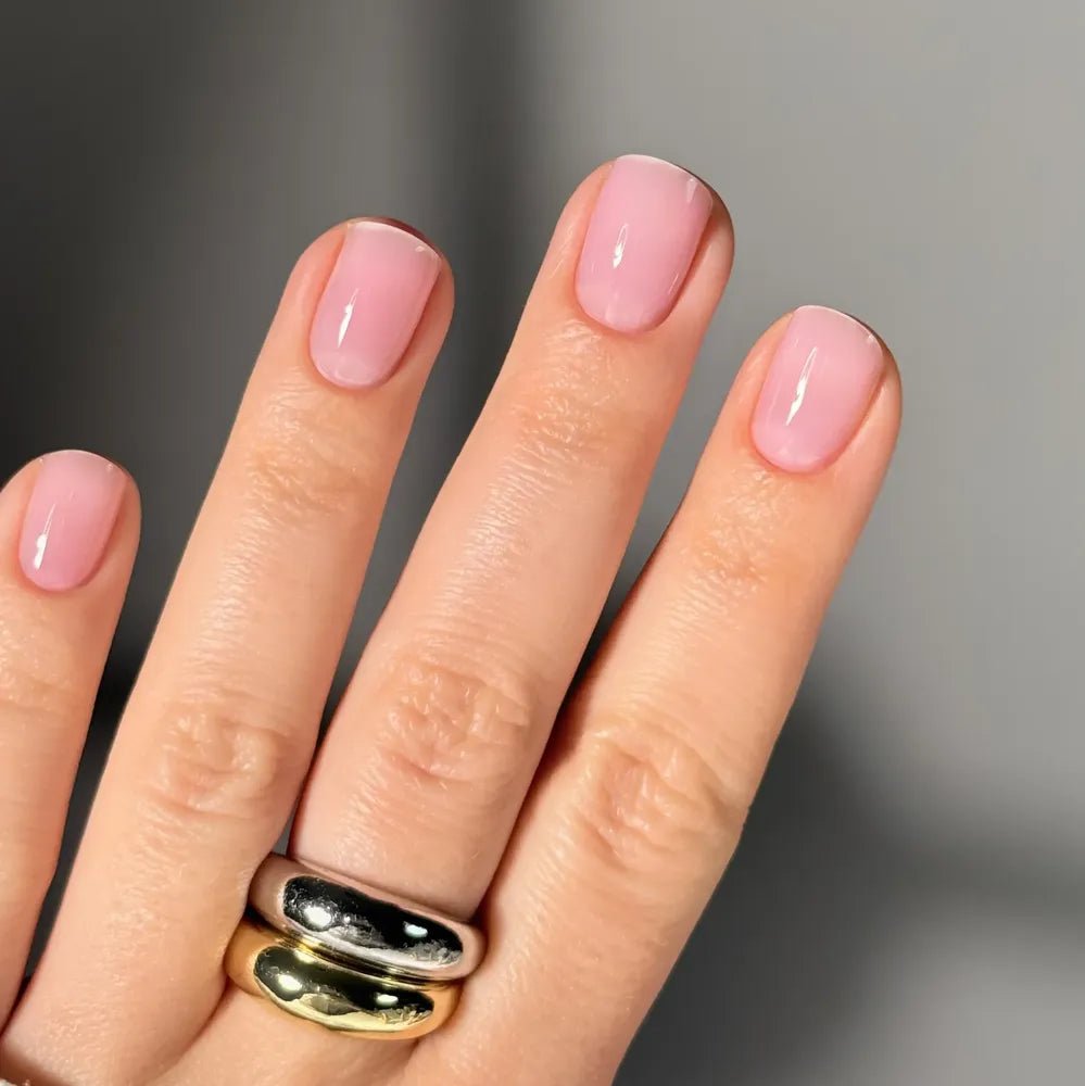 DARK Pink Top Coat, 10 ml - Level Up Beauty Supply