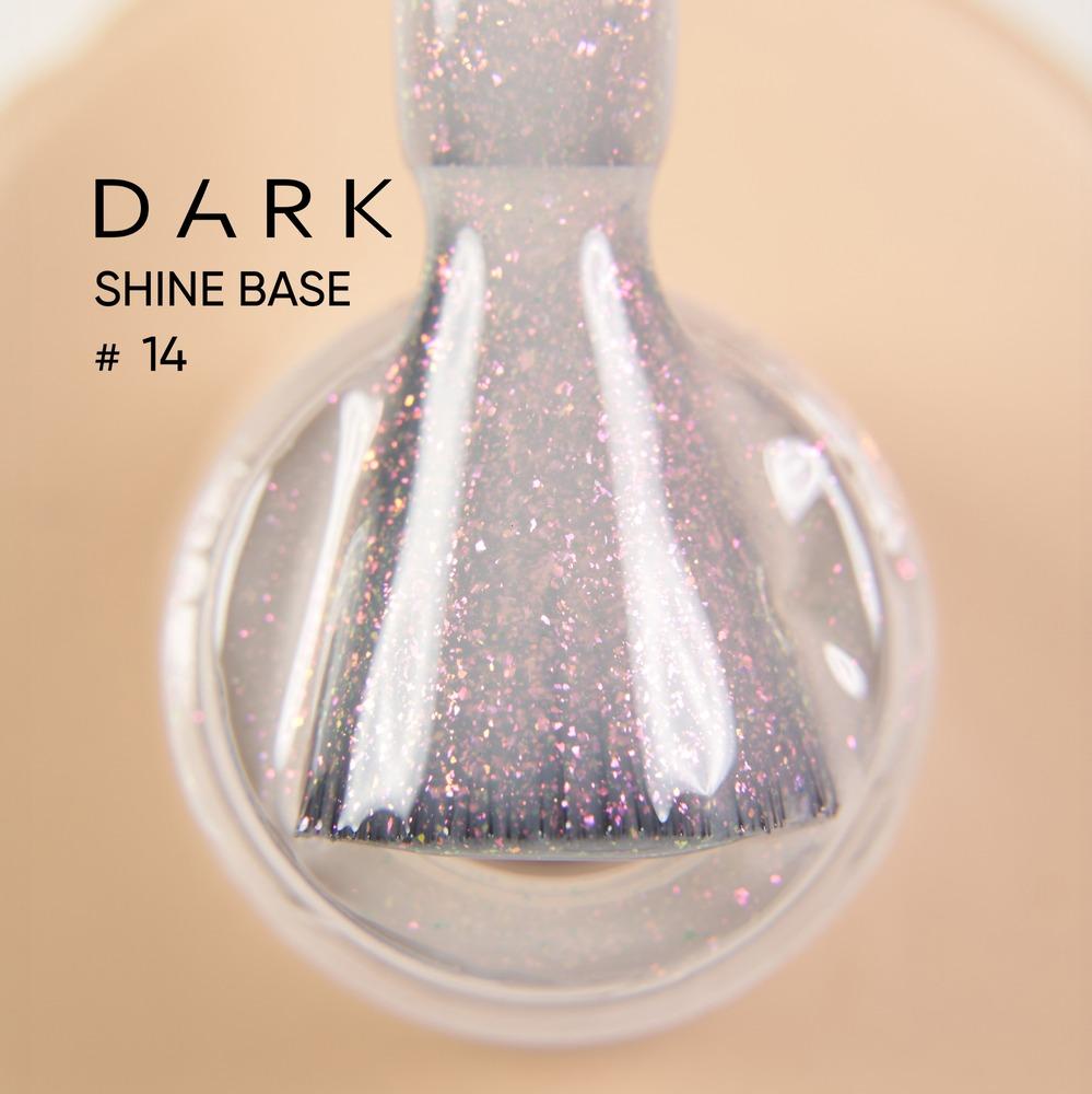 DARK Pro Base Shine 14, 15 ml (TPO Free) - Level Up Beauty Supply