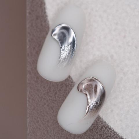 DARK Silver Metal Gel Paint, 5g - Level Up Beauty Supply