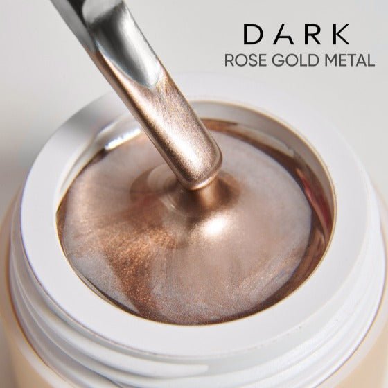 DARK Rose Gold Metal Gel Paint, 5g - Level Up Beauty Supply
