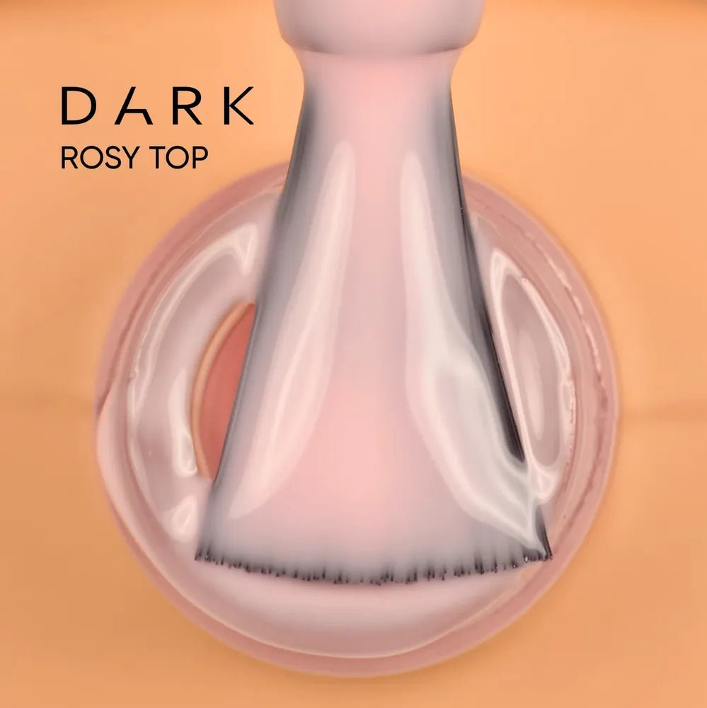 DARK Rosy Top Coat, 10 ml - Level Up Beauty Supply