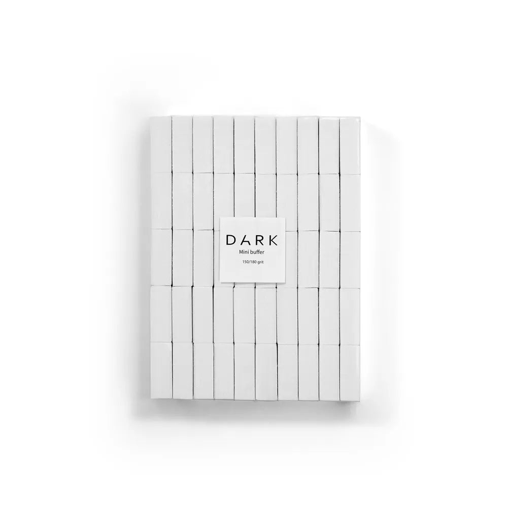 DARK Set of disposable buffs, 50 pcs (150/180 grit) - Level Up Beauty Supply
