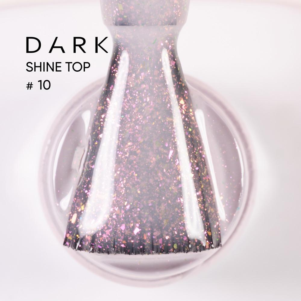 DARK Shine Top Coat #10, 10 ml