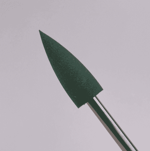 DARK Silicone Polisher 301, Thin Bullet, Green - Level Up Beauty Supply