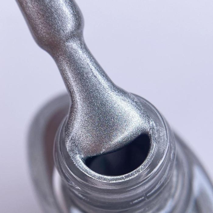 DARK Stamping polish 03 Silver, 10 ml - Level Up Beauty Supply
