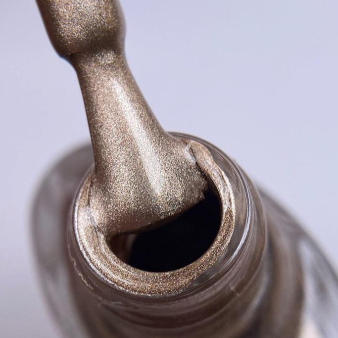 DARK Stamping polish 21 White Gold Metallic, 10 ml - Level Up Beauty Supply
