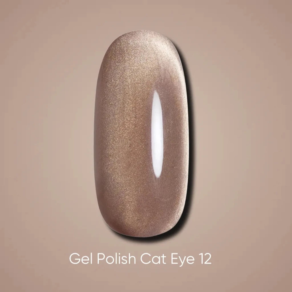 DARK gel polish Cat Eye 12, 6 ml (TPO Free) - Level Up Beauty Supply