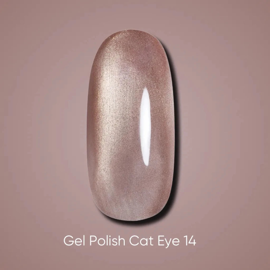 DARK gel polish Cat Eye 14, 6 ml (TPO Free) - Level Up Beauty Supply