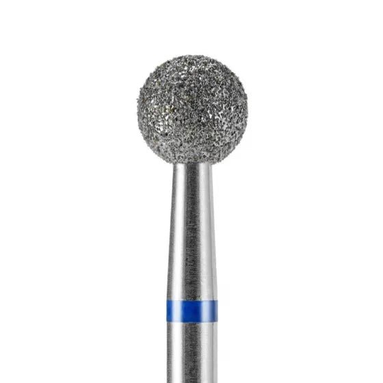 DARK Diamond Nail Bit Ball 5 mm Medium (Blue) - Level Up Beauty Supply