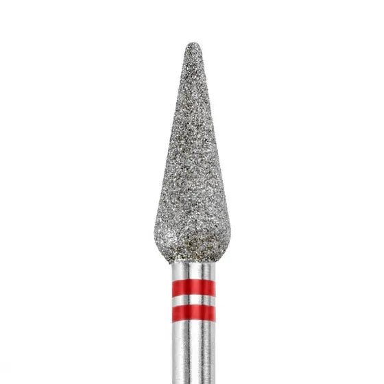 DARK Diamond Nail Bit Candle Fine (Red) - Level Up Beauty Supply