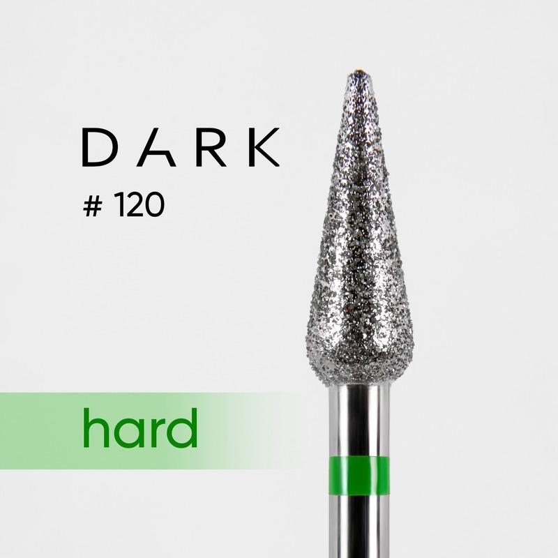 DARK Diamond Nail Bit 120 Candle 4.2 Coarse (Green) - Level Up Beauty Supply