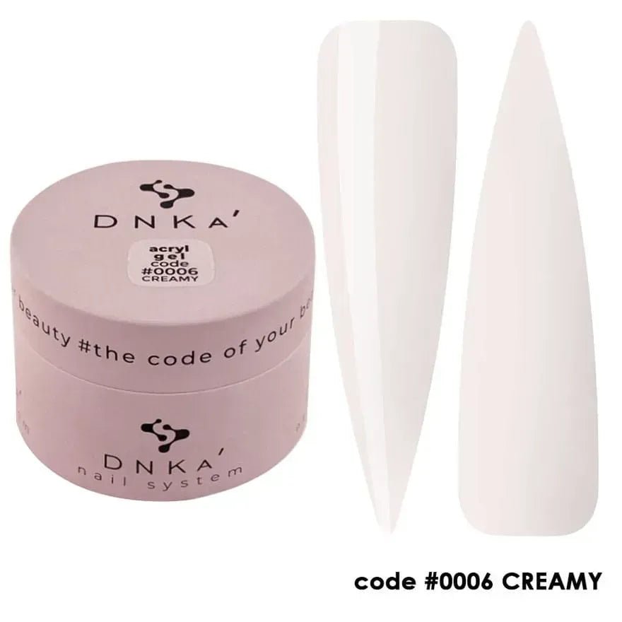 DNKa Acryl Gel 0006 Creamy (TPO Free) - Level Up Beauty Supply