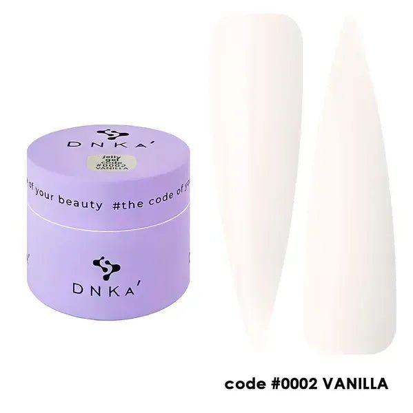 DNKa Jelly Gel 0002 Vanilla 15 ml - Level Up Beauty Supply