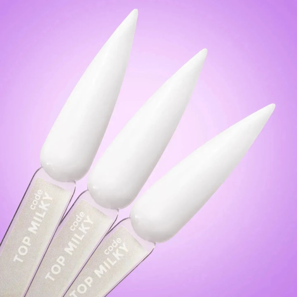 DNKa Milky Top Coat 12 ml - Level Up Beauty Supply
