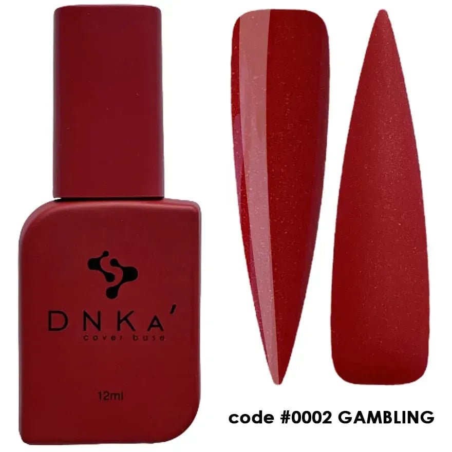 DNKa Rubber Cover Base 0002 Gambling 12 ml (TPO Free) - Level Up Beauty Supply