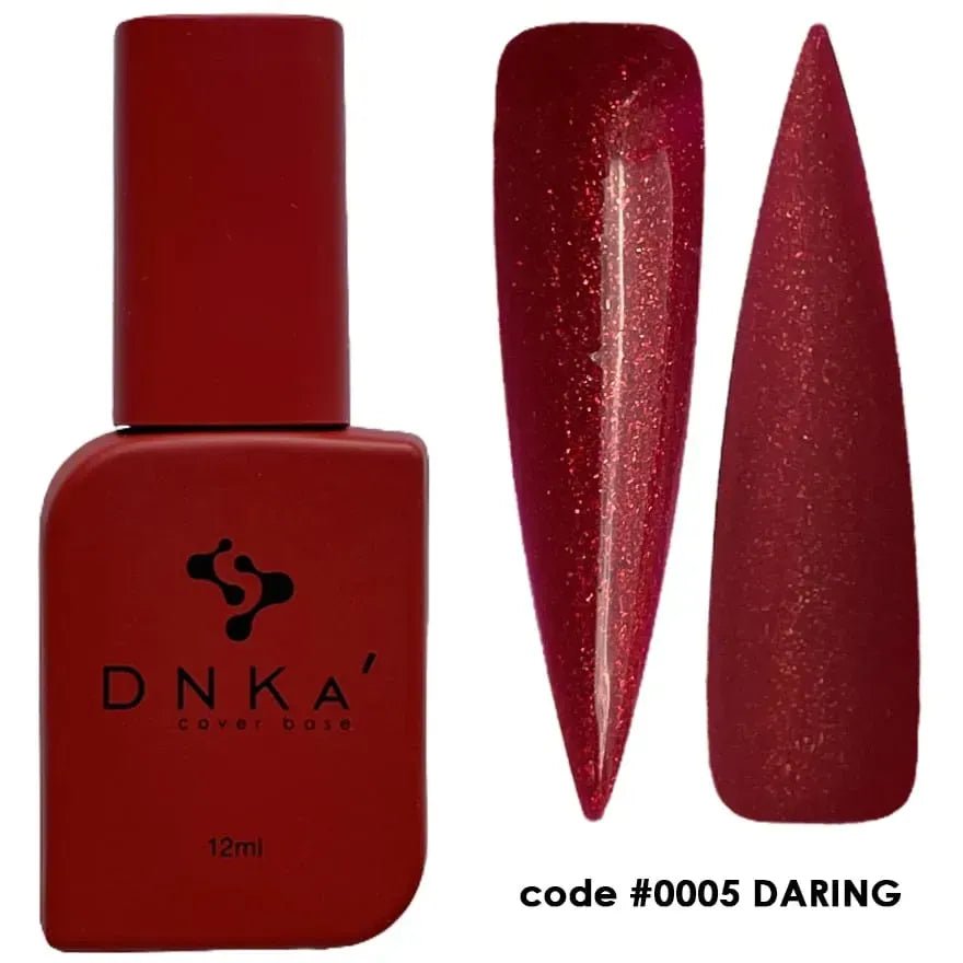 DNKa Rubber Cover Base 0005 Daring 12 ml (TPO Free) - Level Up Beauty Supply