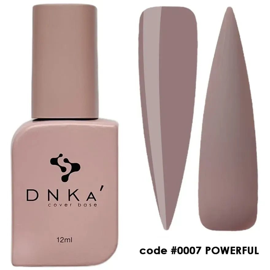 DNKa Rubber Cover Base 0007 Powerful 12 ml (TPO Free) - Level Up Beauty Supply