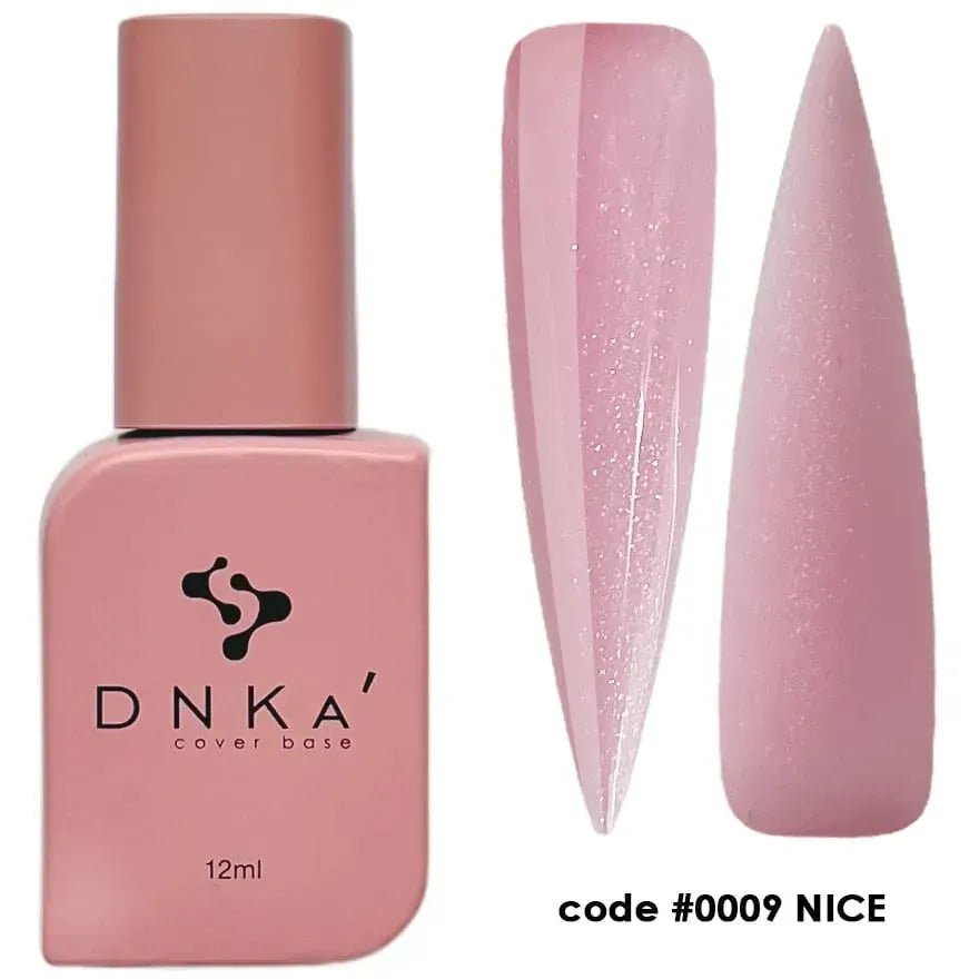 DNKa Rubber Cover Base 0009 Nice 12 ml (TPO Free) - Level Up Beauty Supply
