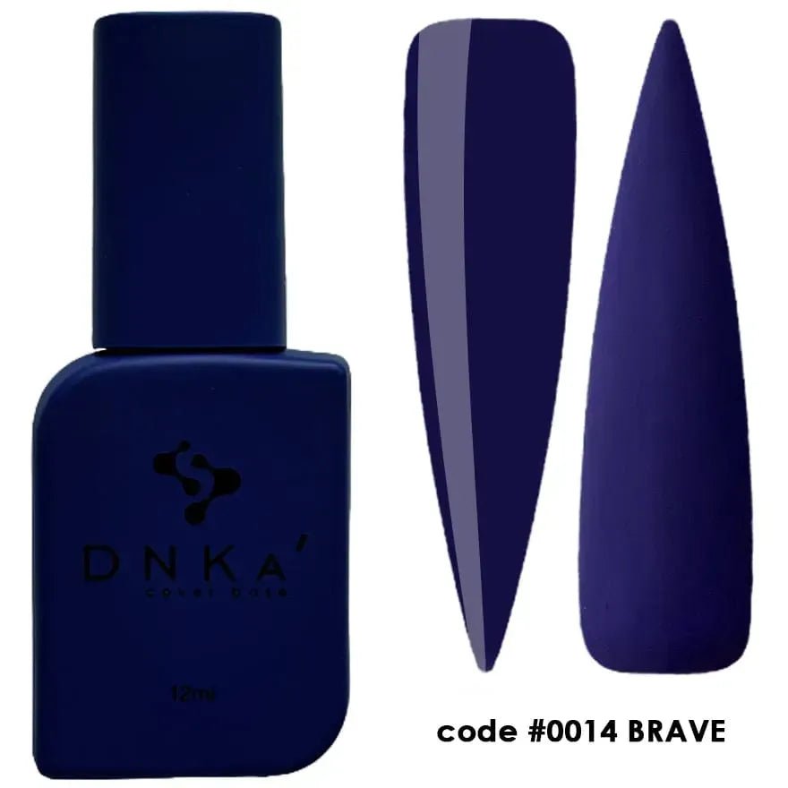 DNKa Rubber Cover Base 0014 Brave 12 ml (TPO Free) - Level Up Beauty Supply