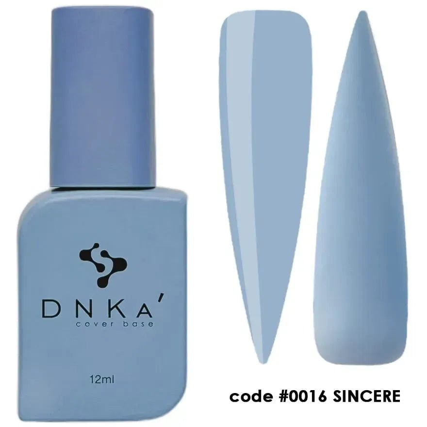 DNKa Rubber Cover Base 0016 Sincere 12 ml (TPO Free) - Level Up Beauty Supply