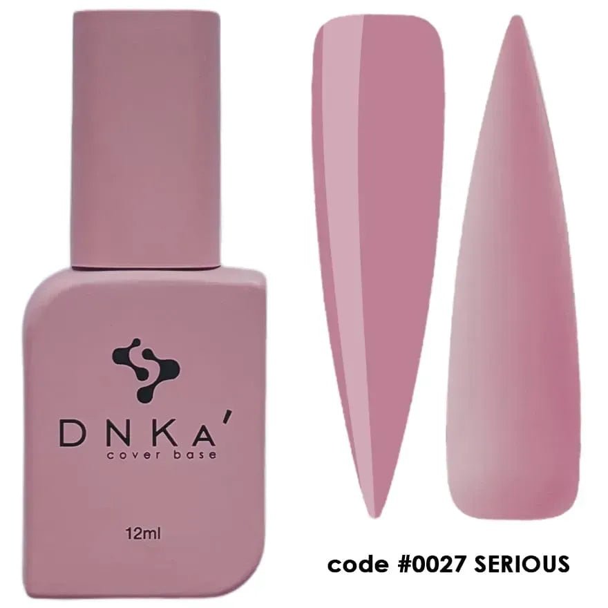 DNKa Rubber Cover Base 0027 Serious 12 ml (TPO Free) - Level Up Beauty Supply