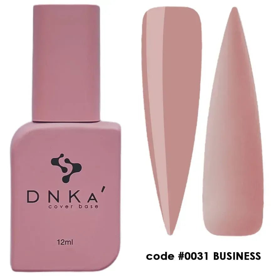 DNKa Rubber Cover Base 0031 Business 12 ml (TPO Free) - Level Up Beauty Supply